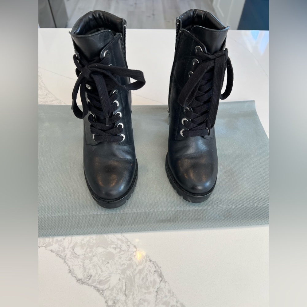 Paige Combat Boots Black - image 3